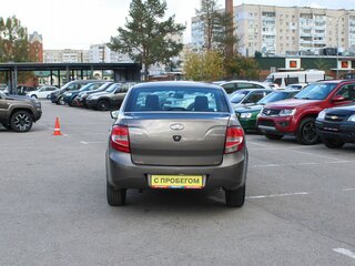 2014 Lada (ВАЗ) Granta I, коричневый, 269000 рублей, вид 4