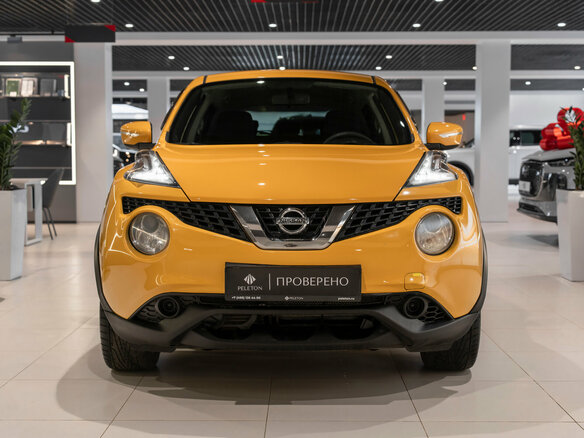 2015 Nissan Juke I Рестайлинг, жёлтый - вид 2