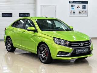 2016 Lada (ВАЗ) Vesta I, зелёный, 729900 рублей, вид 1