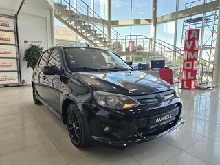 2017 Lada (ВАЗ) Kalina Sport II, чёрный, 699000 рублей, вид 4