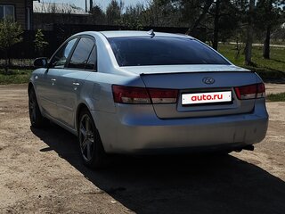 2007 Hyundai Sonata V (NF), серебристый, 414000 рублей, вид 4