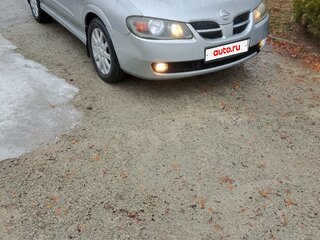 2003 Nissan Almera II (N16) Рестайлинг, серебристый, 350000 рублей, вид 2