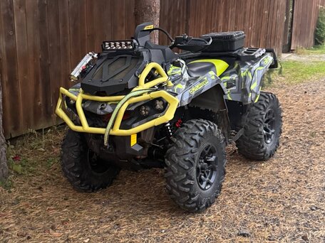 2019 BRP Can-Am Outlander X MR 650, зелёный, 1300000 рублей, вид 4