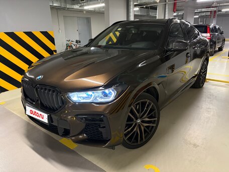 2022 BMW X6 M50i III (G06), коричневый, 10959595 рублей, вид 3