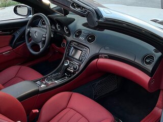 2002 Mercedes-Benz SL-Класс AMG 55 AMG II (R230), белый, 3000000 рублей, вид 5
