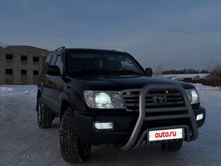 2007 Toyota Land Cruiser 100 Series Рестайлинг 2, чёрный, 1500000 рублей, вид 3