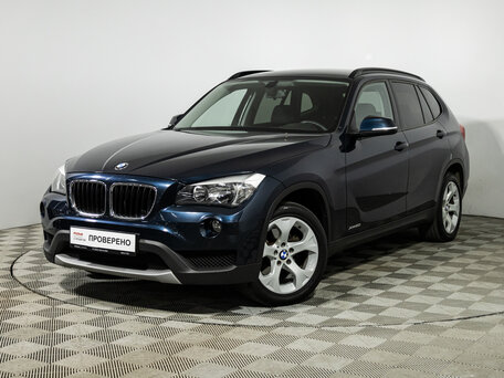 2013 BMW X1 20i I (E84) Рестайлинг, синий, 1749700 рублей, вид 1