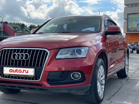 2013 Audi Q5 I (8R) Рестайлинг, красный, 1750000 рублей - вид 1