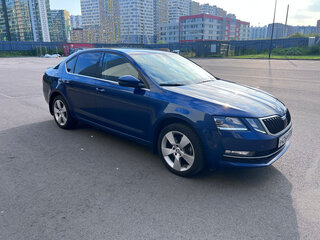 2017 Skoda Octavia III (A7) Рестайлинг, синий, 1600000 рублей, вид 3
