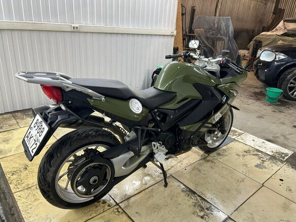 2017 BMW F 800 GT, зелёный, 750000 рублей - вид 6