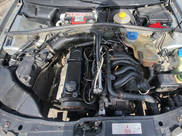 1998 Audi A4 I (B5), серый, 270000 рублей - вид 9