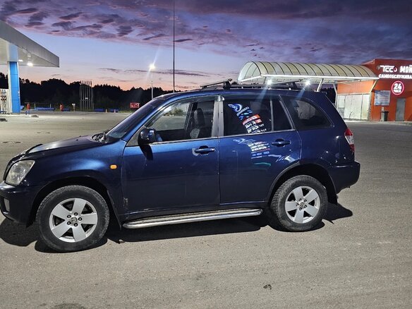 2009 Chery Tiggo (T11) I, синий - вид 9