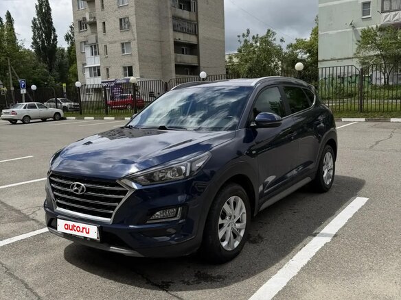 2020 Hyundai Tucson III Рестайлинг, синий, 1965000 рублей - вид 10