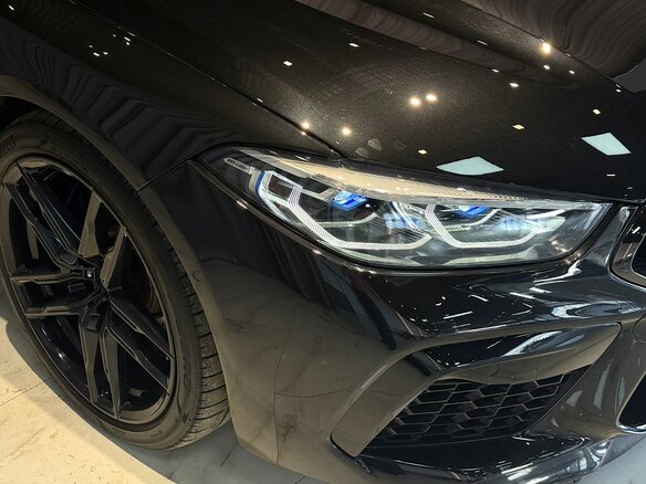 2022 BMW M8 Competition I (F91/F92/F93) Рестайлинг, синий - вид 13