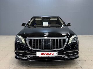 2020 Mercedes-Benz Maybach S-Класс 560 I (X222) Рестайлинг, чёрный, 7500000 рублей, вид 2