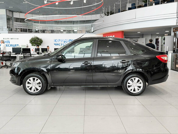 2023 Lada (ВАЗ) Granta I Рестайлинг, чёрный - вид 9