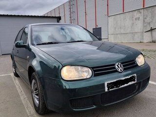 1998 Volkswagen Golf IV, зелёный, 205000 рублей, вид 2