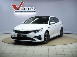 2018 Kia Optima IV Рестайлинг, белый, 1450000 рублей, вид 1