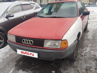 1987 Audi 80 IV (B3), пурпурный, 100000 рублей, вид 1