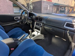 1999 Subaru Impreza WRX I, синий, 1800000 рублей, вид 4