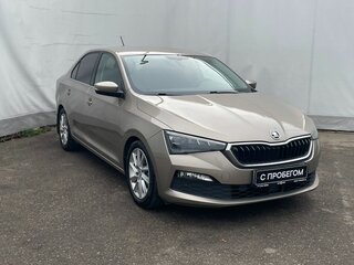 2021 Skoda Rapid II, коричневый, 1799000 рублей, вид 3