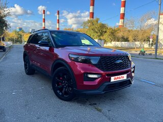 2019 Ford Explorer VI, красный, 3550000 рублей, вид 5
