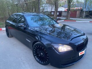2009 BMW 7 серии Long 750Li xDrive V (F01/F02/F04), синий, 1700000 рублей, вид 1