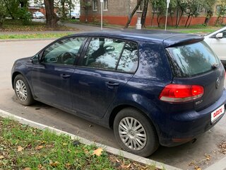 2012 Volkswagen Golf VI, синий, 970000 рублей, вид 4