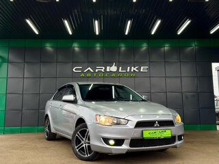 2010 Mitsubishi Lancer X, серебристый, 499000 рублей, вид 1