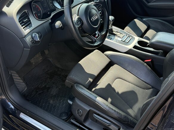 2012 Audi A4 IV (B8) Рестайлинг, чёрный, 1670000 рублей - вид 9