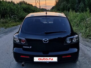 2008 Mazda 3 I (BK) Рестайлинг, чёрный, 579000 рублей, вид 2