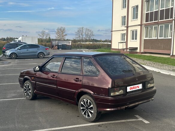 2010 Lada (ВАЗ) 2114, пурпурный - вид 5