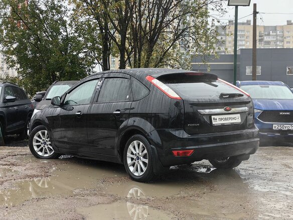 2008 Ford Focus II Рестайлинг, чёрный, 469000 рублей - вид 8