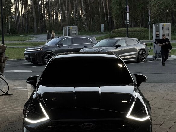 2021 Hyundai Sonata N-Line VIII (DN8), серый, 3300000 рублей - вид 10