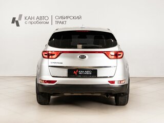 2018 Kia Sportage IV Рестайлинг, серебристый, 2189658 рублей, вид 4