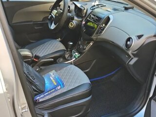 2012 Chevrolet Aveo II, серебристый, 800000 рублей, вид 5
