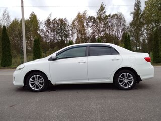 2012 Toyota Corolla X (E140, E150) Рестайлинг, белый, 820000 рублей, вид 5