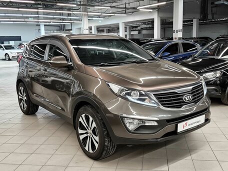2013 Kia Sportage III, коричневый, 1146000 рублей, вид 2