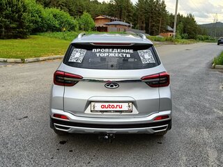 2021 Chery Tiggo 4 I Рестайлинг, серый, 1110000 рублей, вид 3
