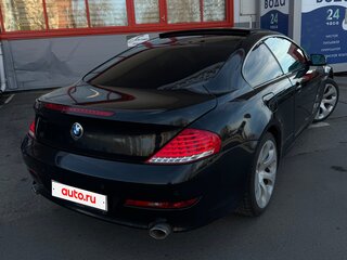 2008 BMW 6 серии 650i II (E63/E64) Рестайлинг, чёрный, 1200000 рублей, вид 4