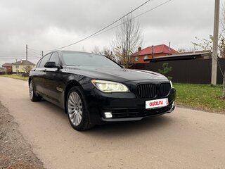 2015 BMW 7 серии Long 750Li xDrive V (F01/F02/F04) Рестайлинг, чёрный, 1780000 рублей, вид 3