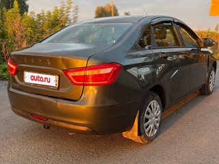 2017 Lada (ВАЗ) Vesta I, зелёный, 619000 рублей, вид 5