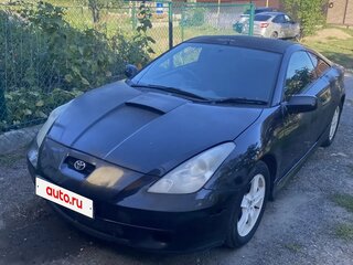 2001 Toyota Celica VII (T230), чёрный, 550000 рублей, вид 1