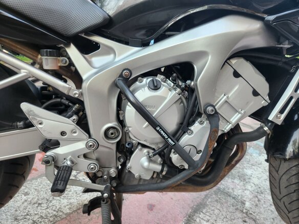 2008 Yamaha FZ6, чёрный, 350000 рублей - вид 16