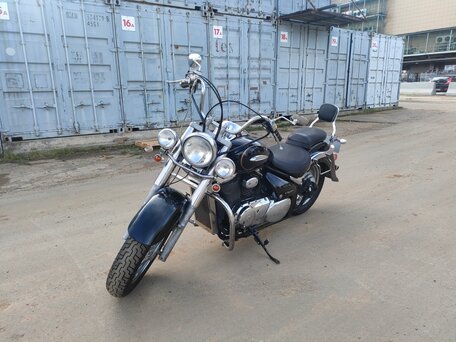 2004 Suzuki Intruder VL 400 Classic, чёрный, 369000 рублей, вид 1