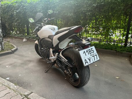 2012 Honda CB 600F Hornet, белый, 500000 рублей, вид 3