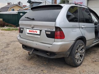 2003 BMW X5 3.0i I (E53) Рестайлинг, серебристый, 720000 рублей, вид 1