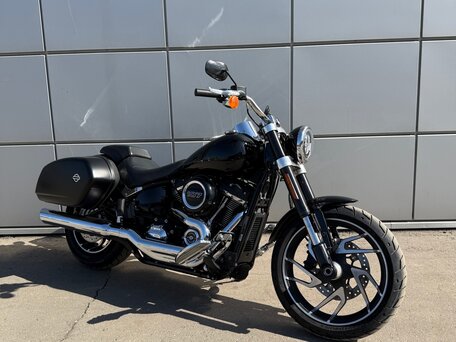 2018 Harley-Davidson Sport Glide, чёрный, 1400000 рублей, вид 3