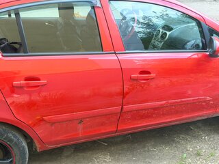 2007 Opel Corsa D, красный, 350000 рублей, вид 4