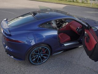 2020 Jaguar F-Type R I Рестайлинг 2, синий, 11000000 рублей, вид 5